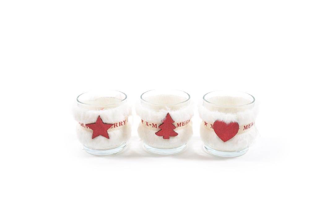 PORTACANDELA CON PELO