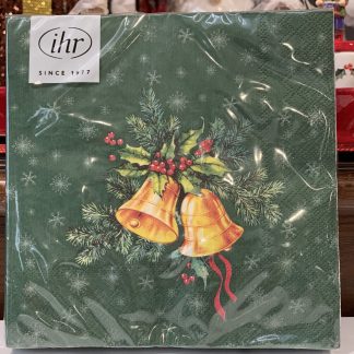 TOVAGLIOLI NATALE VERDE CAMPANE