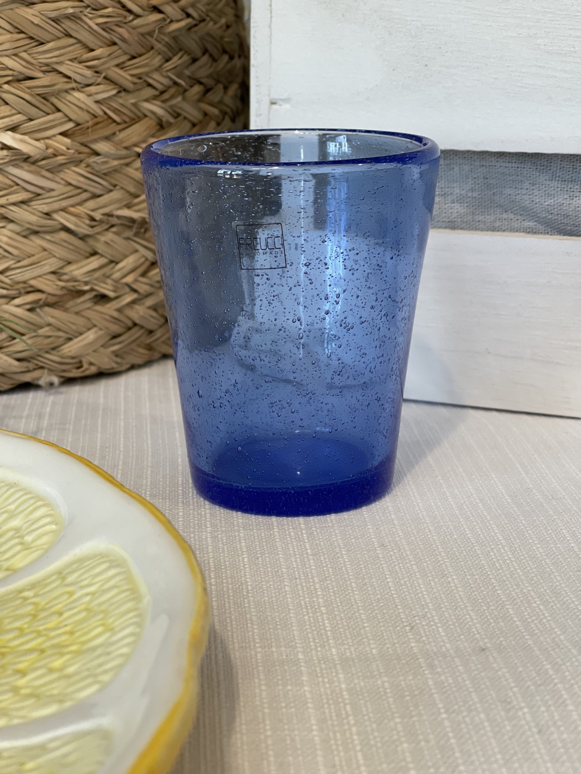 ARCUCCI MATERA BICCHIERE  AZZURRO