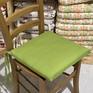 CUSCINO SEDIA SFODERABILE VERDE