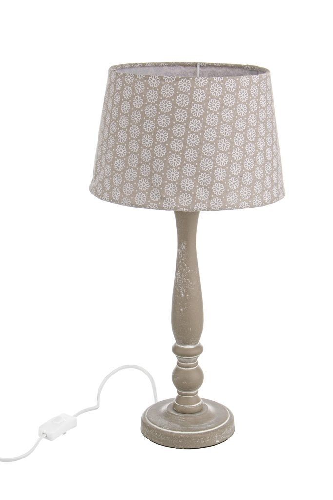 LAMPADA DA TAVOLO GRIGIA