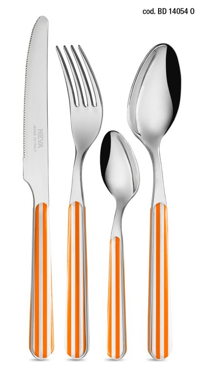 POSATE RIGHE ARANCIO