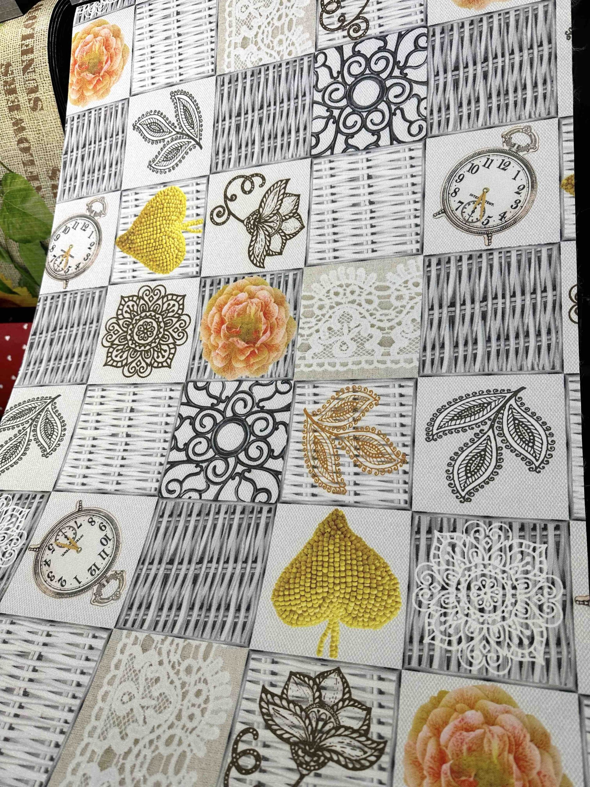 PASSATOIA FIORI OROLOGIO