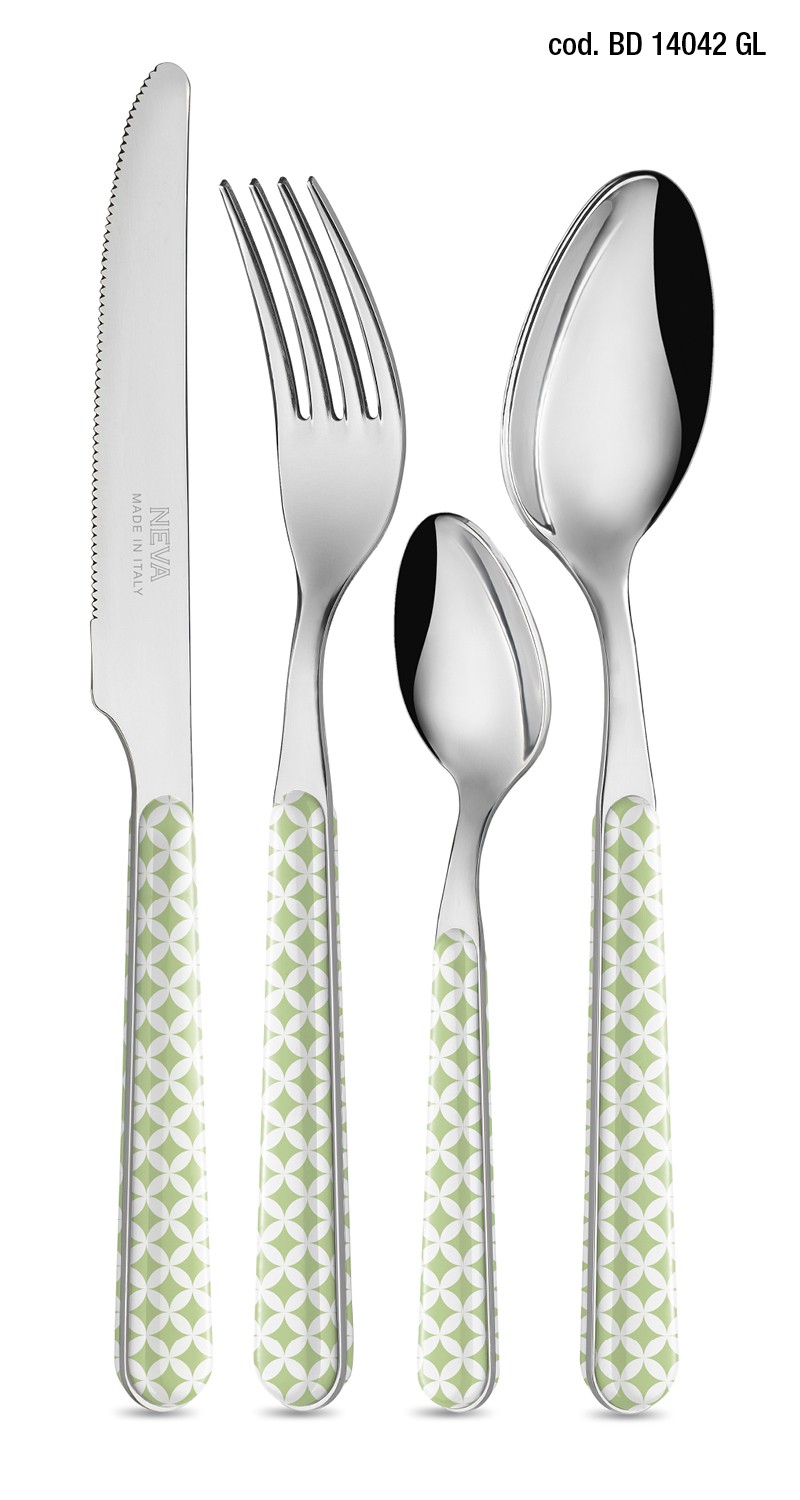 SET 24 POSATE OPT VERDE NEVA