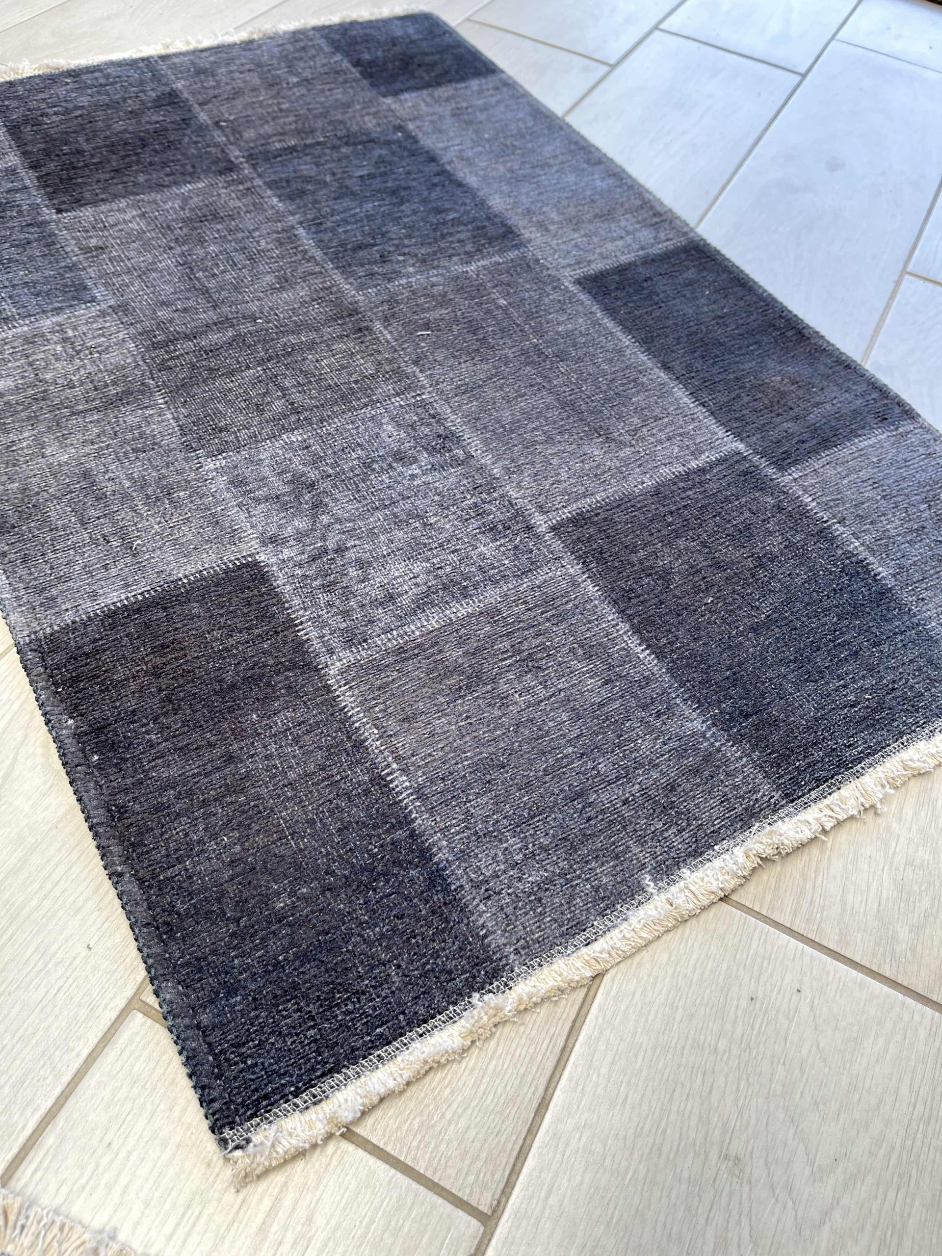TAPPETO COTONE BLU01