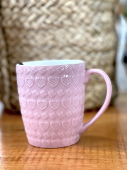 MUG CUORI "RILIEVI"