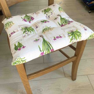 CUSCINO SEDIA TRAPUNTATO TIMO