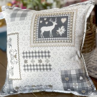 CUSCINO ARREDO CHALET PANNA