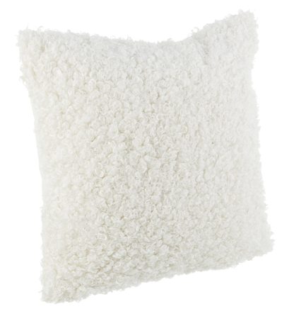 CUSCINO ARREDO CURLY BIANCO