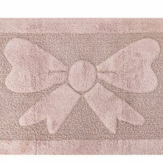 TAPPETO FIOCCO ROSA