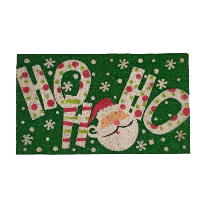 ZERBINO NATALE BABBO HOHO VERDE SCURO