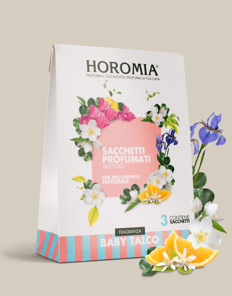 HOROMIA SACCHETTI BABY TALCO