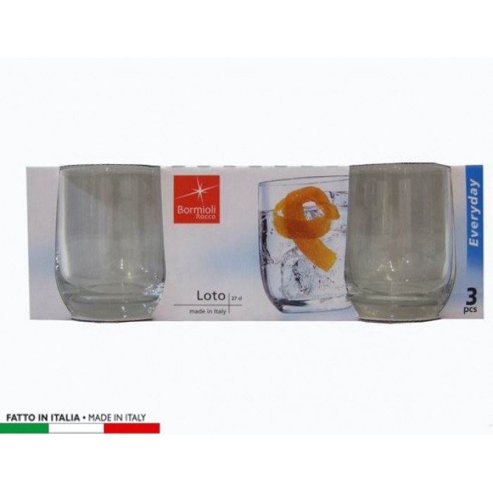 LOTO BORMIOLI 3 ACQUA