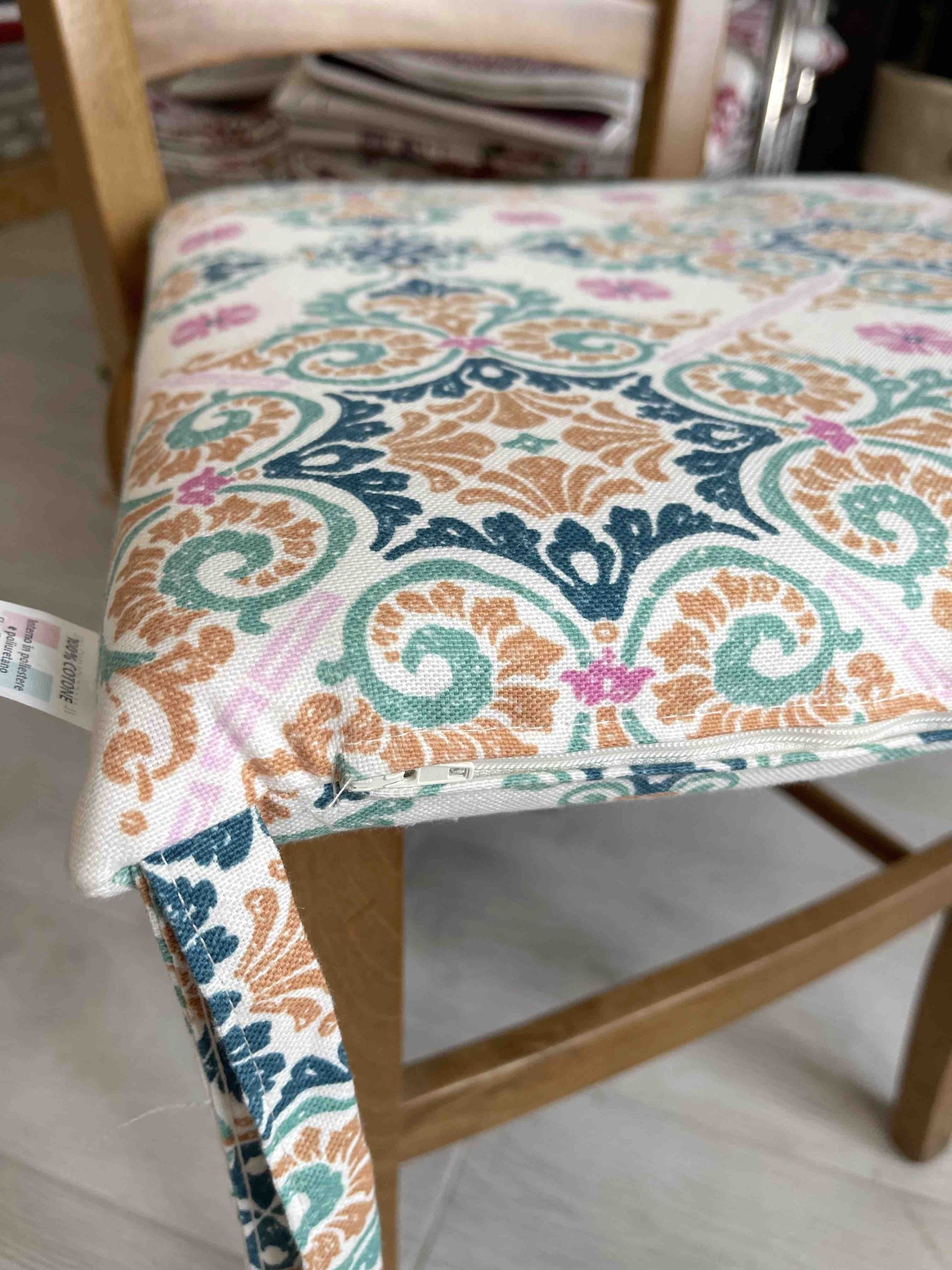 CUSCINO SEDIA SFODERABILE MANDALA FLORA