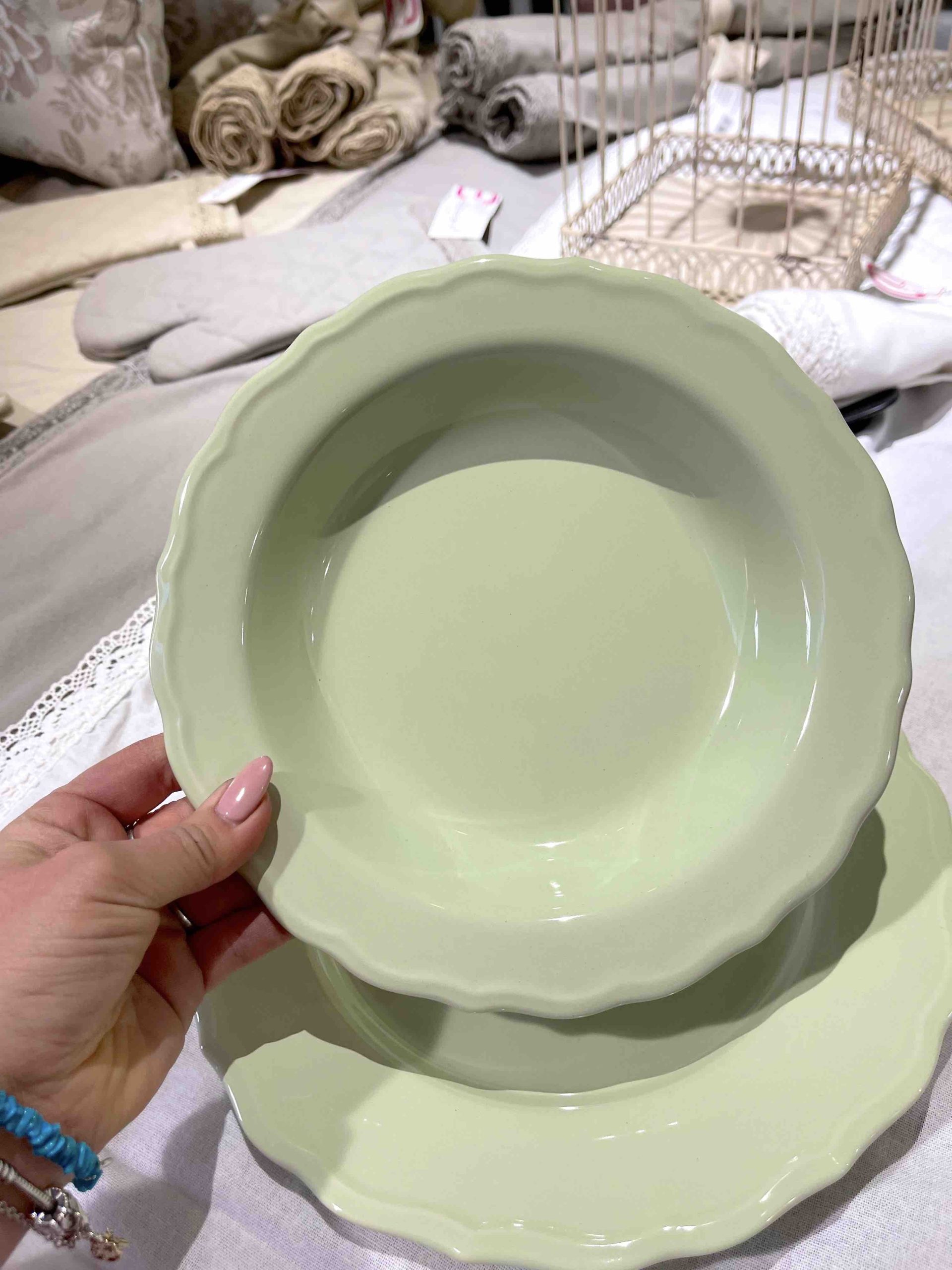 JULIET VACCHETTI VERDE PASTELLO