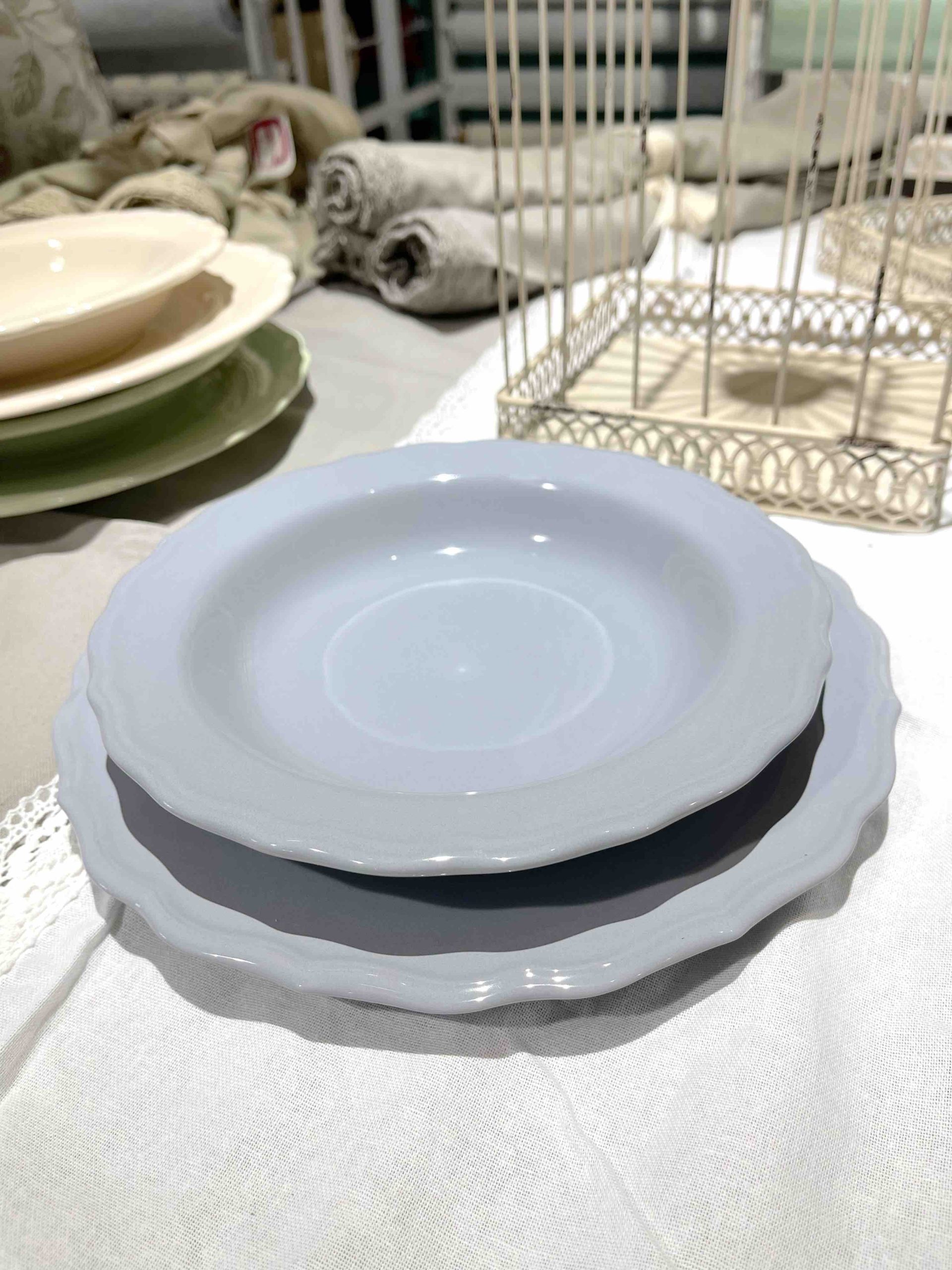 VACCHETTI JULIET PIATTO GRIGIO