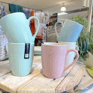 MERCURY MUG CUORE PASTELLO