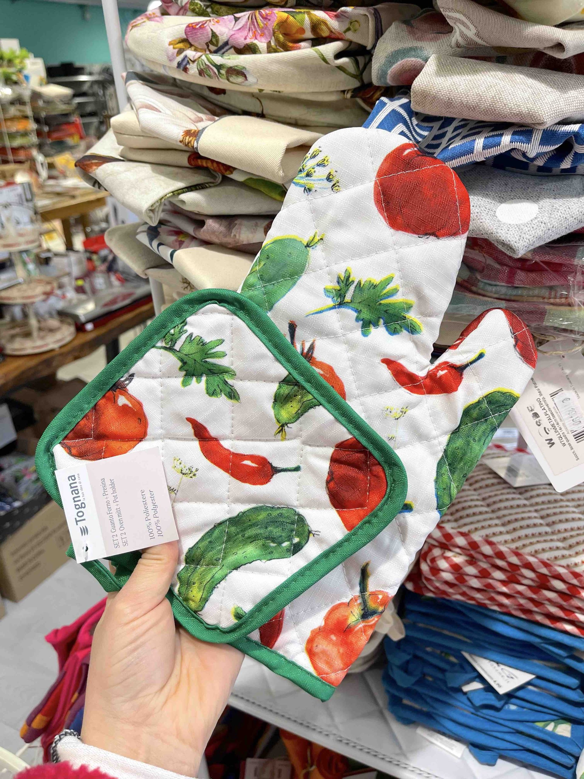 SET PRESINA E GUANTO VERDURE