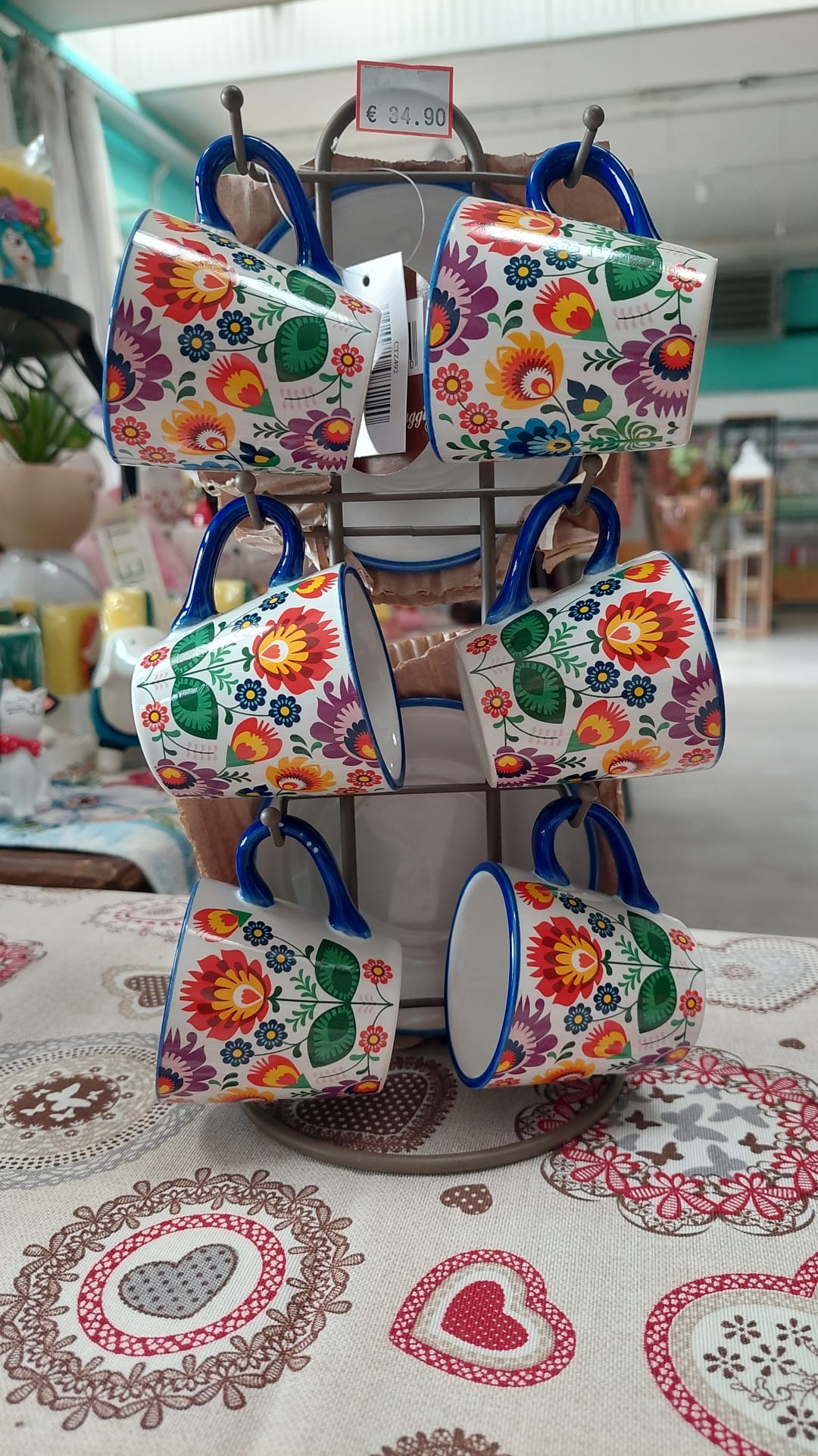 FLORA STAND 6 TAZZINE CAFFE'