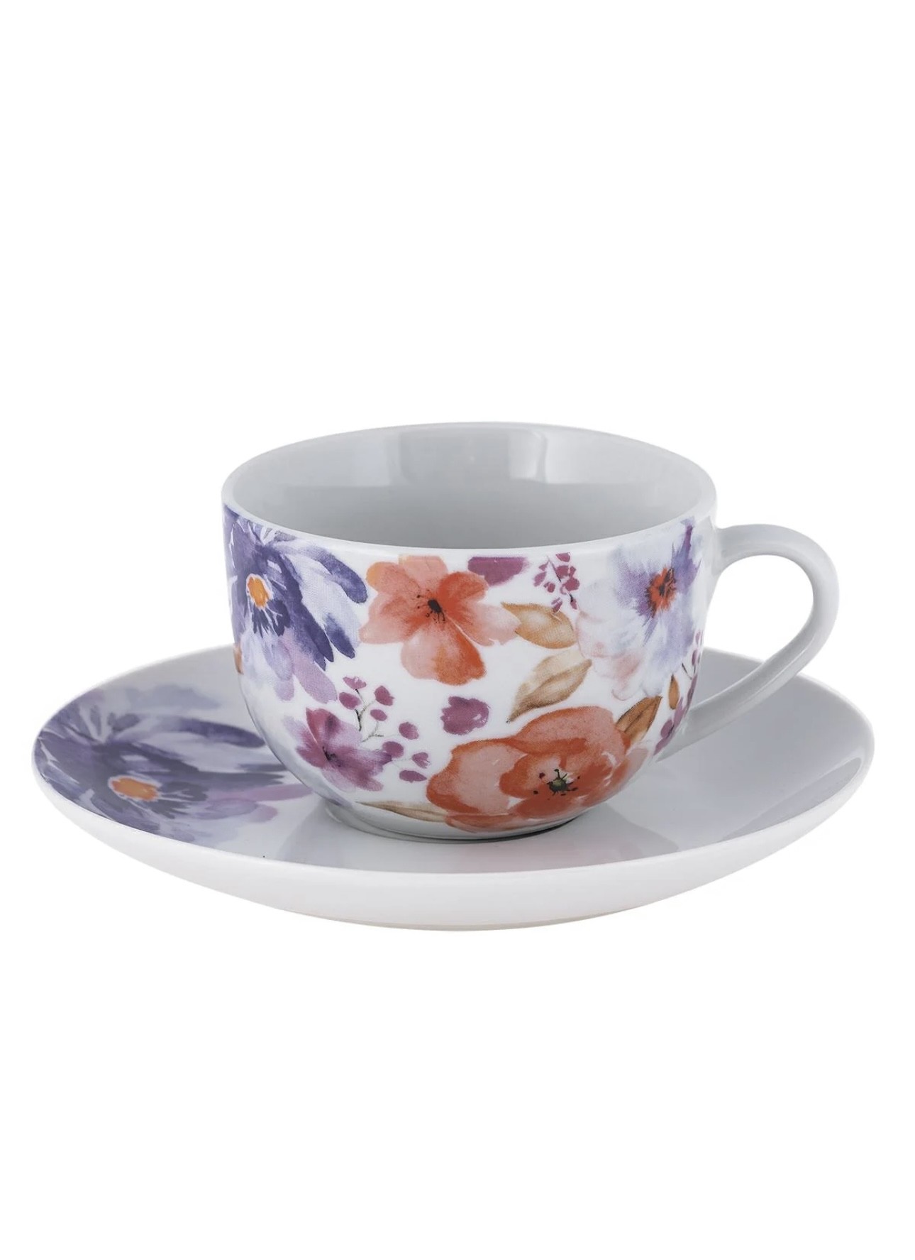 SET 4 TAZZE THE' PEONIA