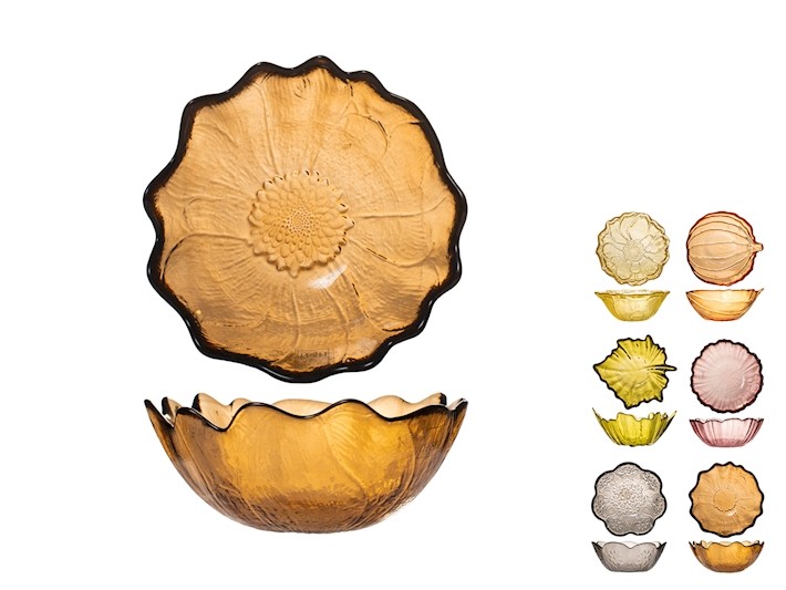 COPPETTE VETRO AUTUNNO