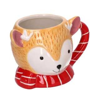 MUG CERBIATTO C/SCIARPA