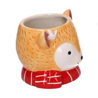 MUG CERBIATTO C/SCIARPA