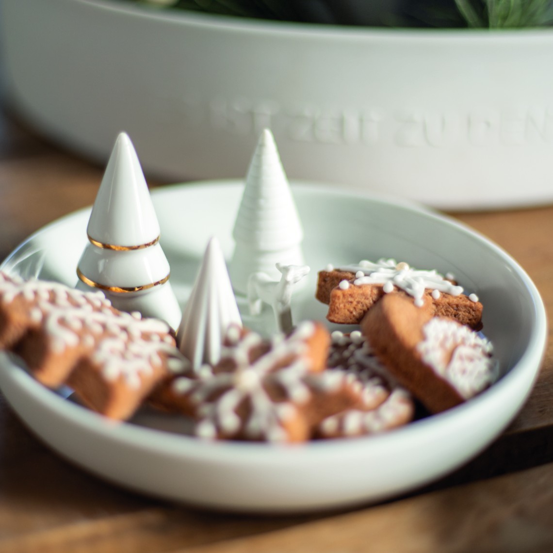 PIATTINO ALBERI BISCUIT