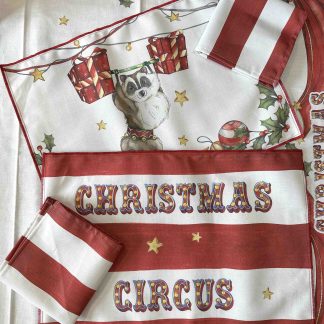 SET 2TOVAGLIETTA+TOVAGLIOLI CIRCUS