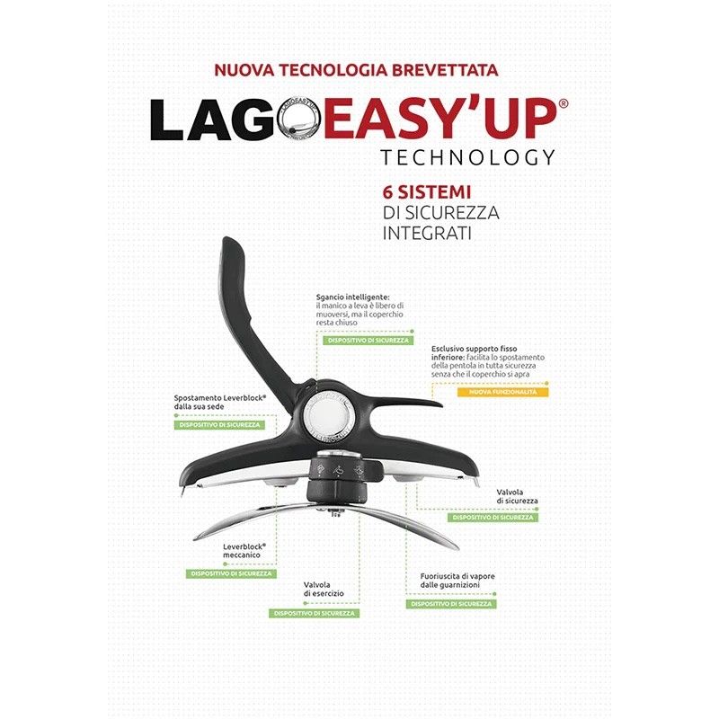 LAGOSTINA MIA EASY UP PRESSIONE