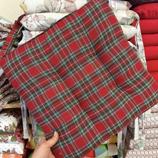 CUSCINO SEDIA TRAPUNTATO KILT
