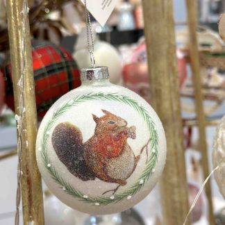 SFERA VETRO SCOIATTOLO