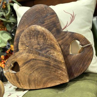 TAGLIERE CUORE LEGNO