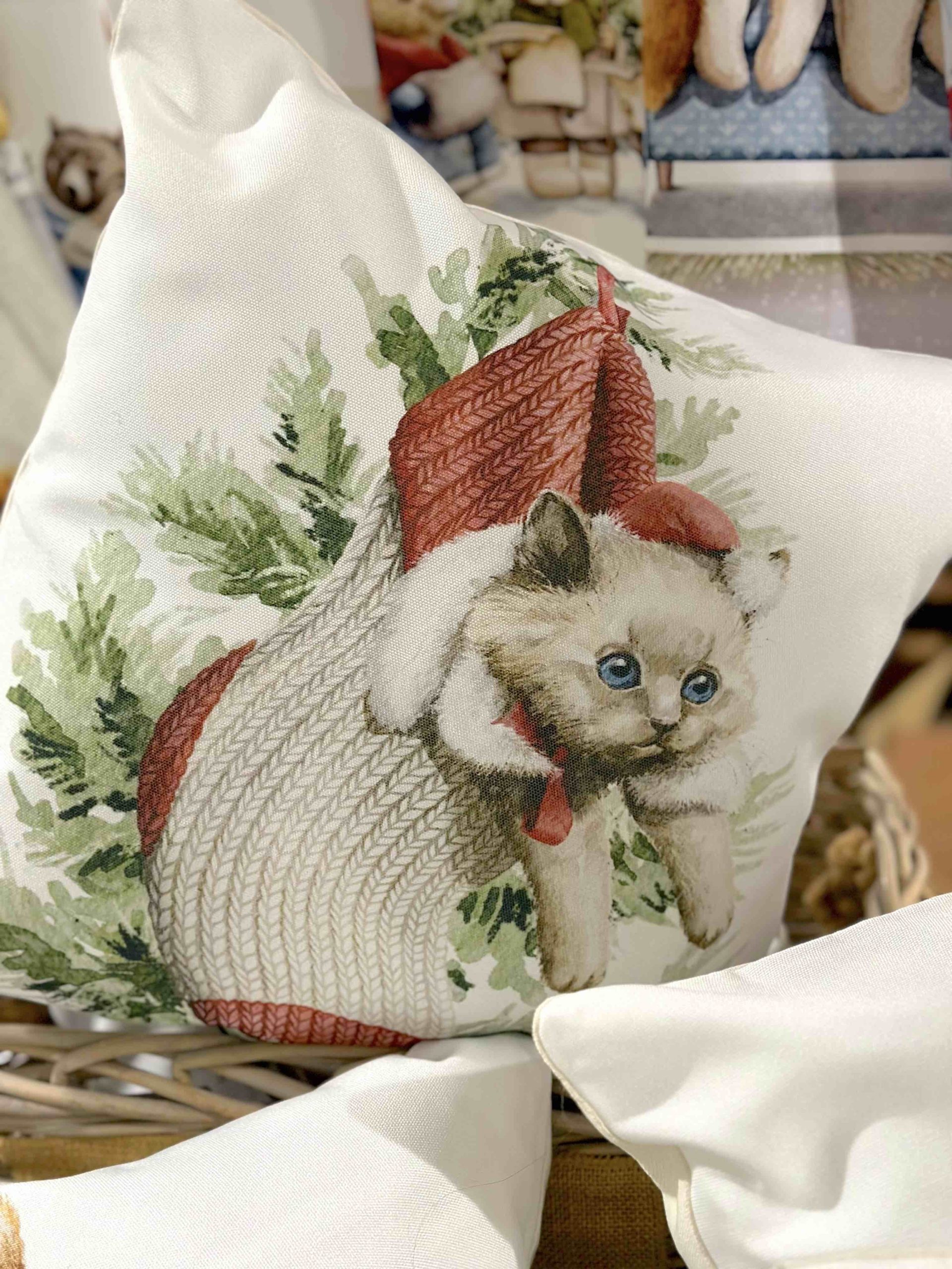 CUSCINO ARREDO CINDY GATTINO