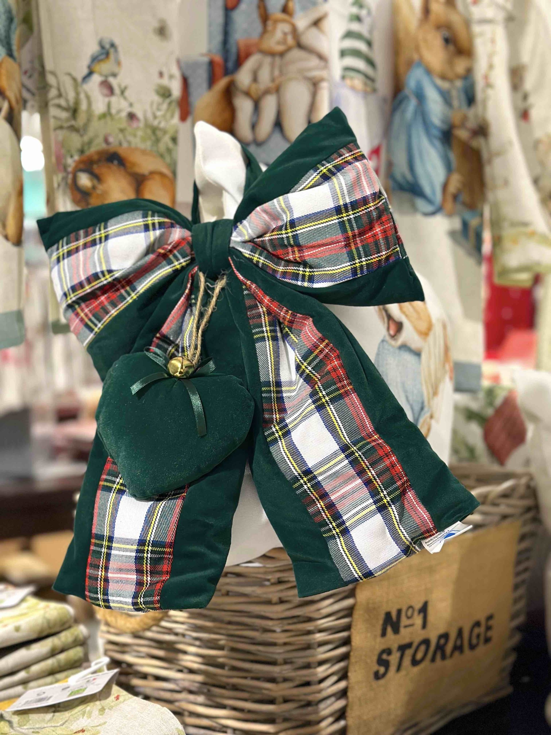 FIOCCO TARTAN VELLUTO