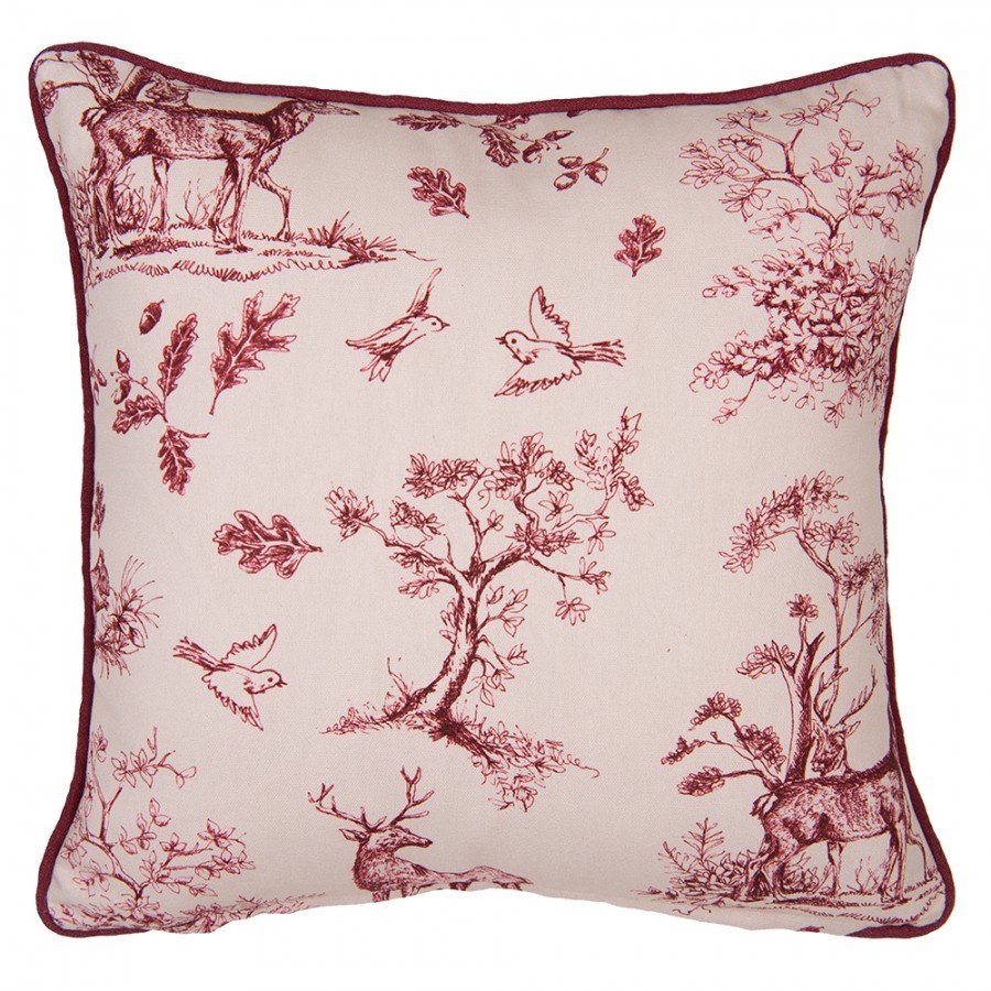 CUSCINO ARREDO CERVO INGLESE