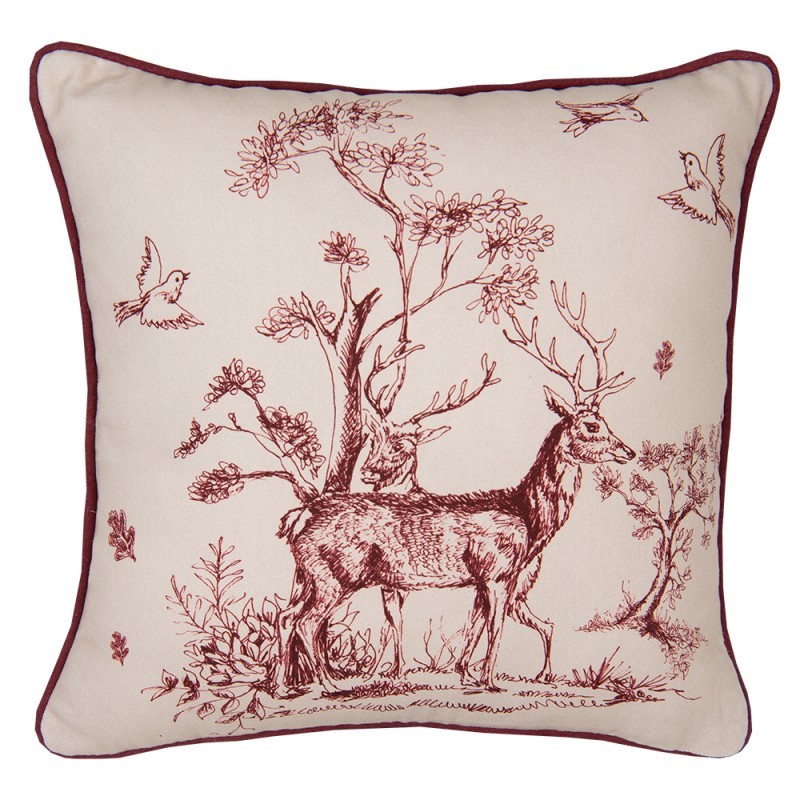 CUSCINO ARREDO CERVO INGLESE