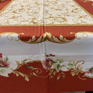 TOVAGLIA NATALE BASE ROSSO
