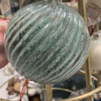 SFERA VETRO AZZURRA 15X15