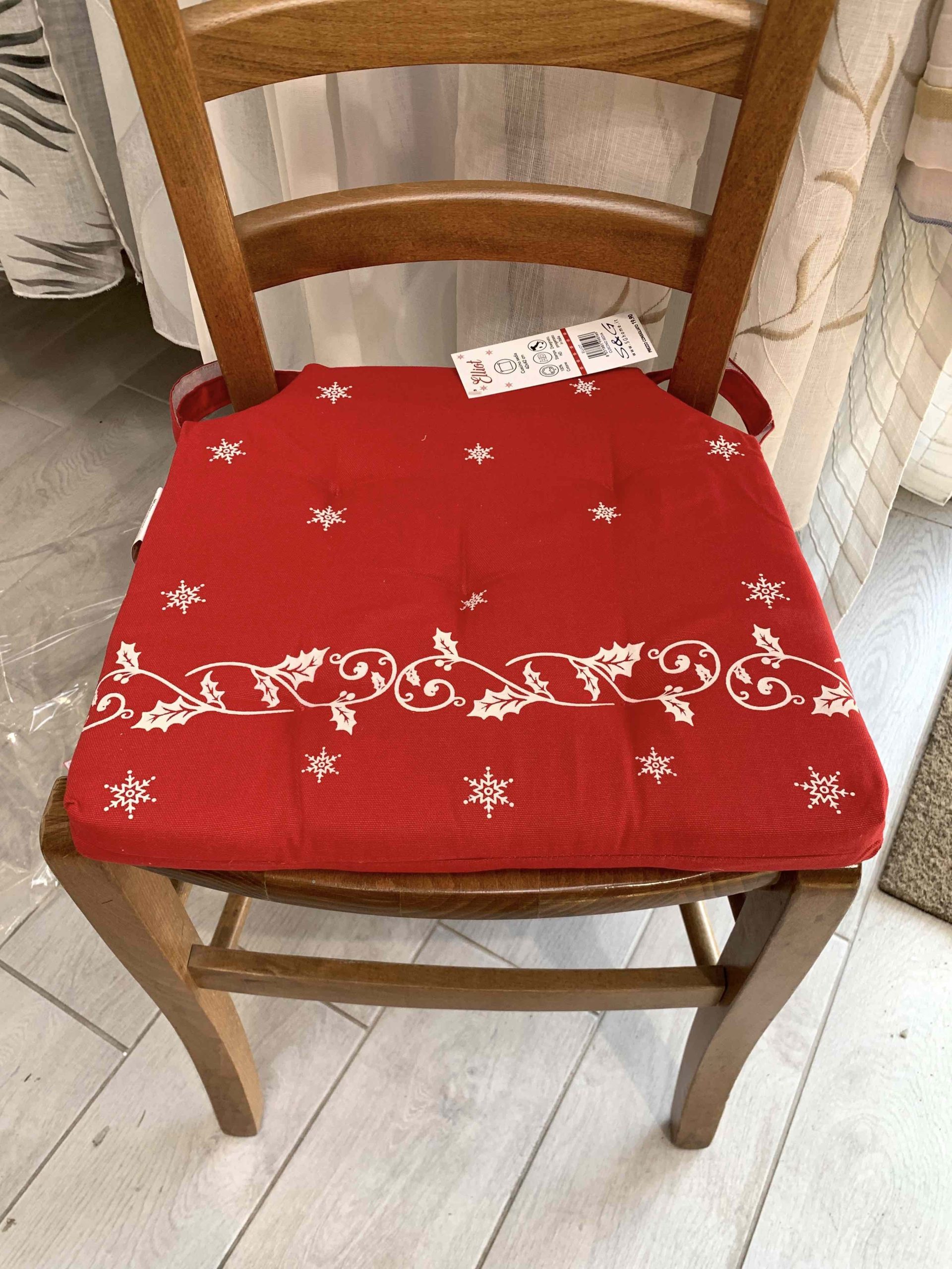 CUSCINO SEDIA NATALE ELLIOT