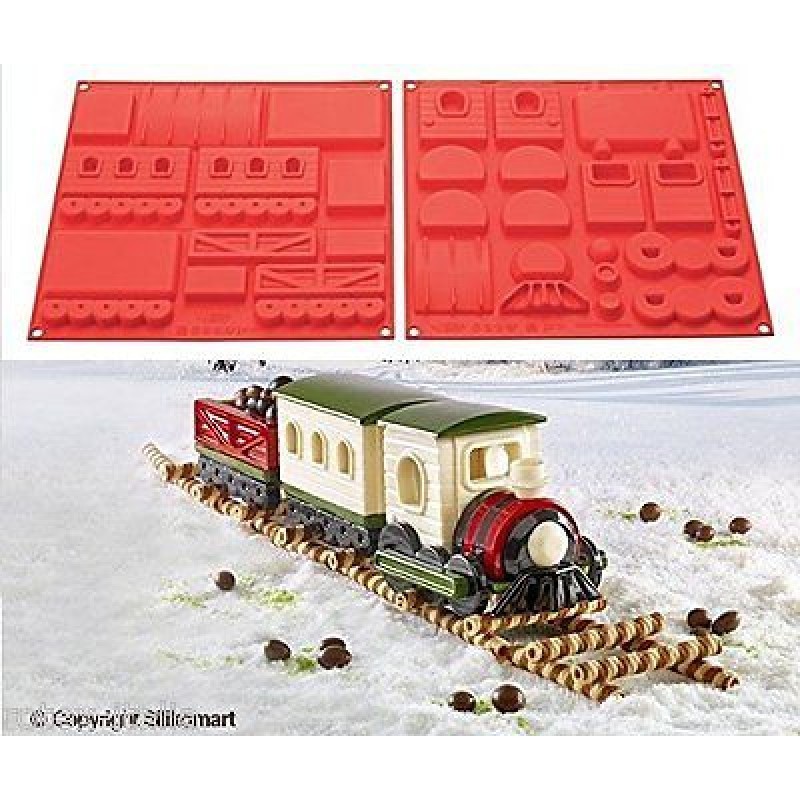 STAMPO TRENINO IN SILICONE