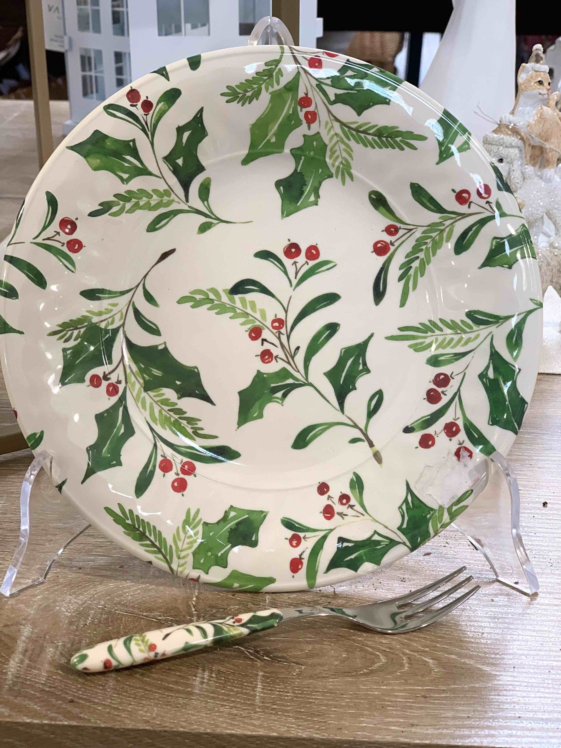 SET 4 FORCHETTE E 4 PIATTINI DOLCE