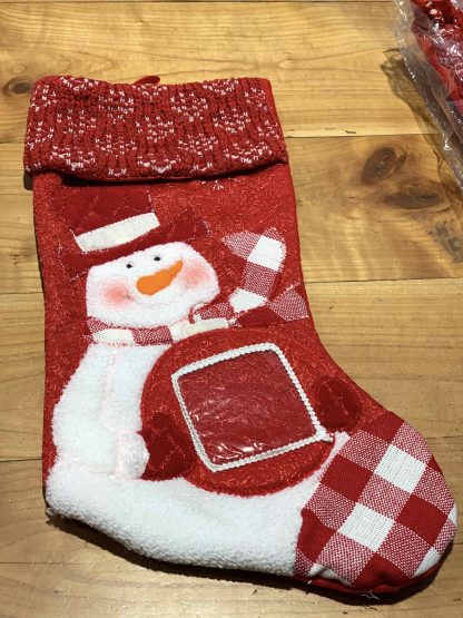 CALZA NATALE PUPAZZO