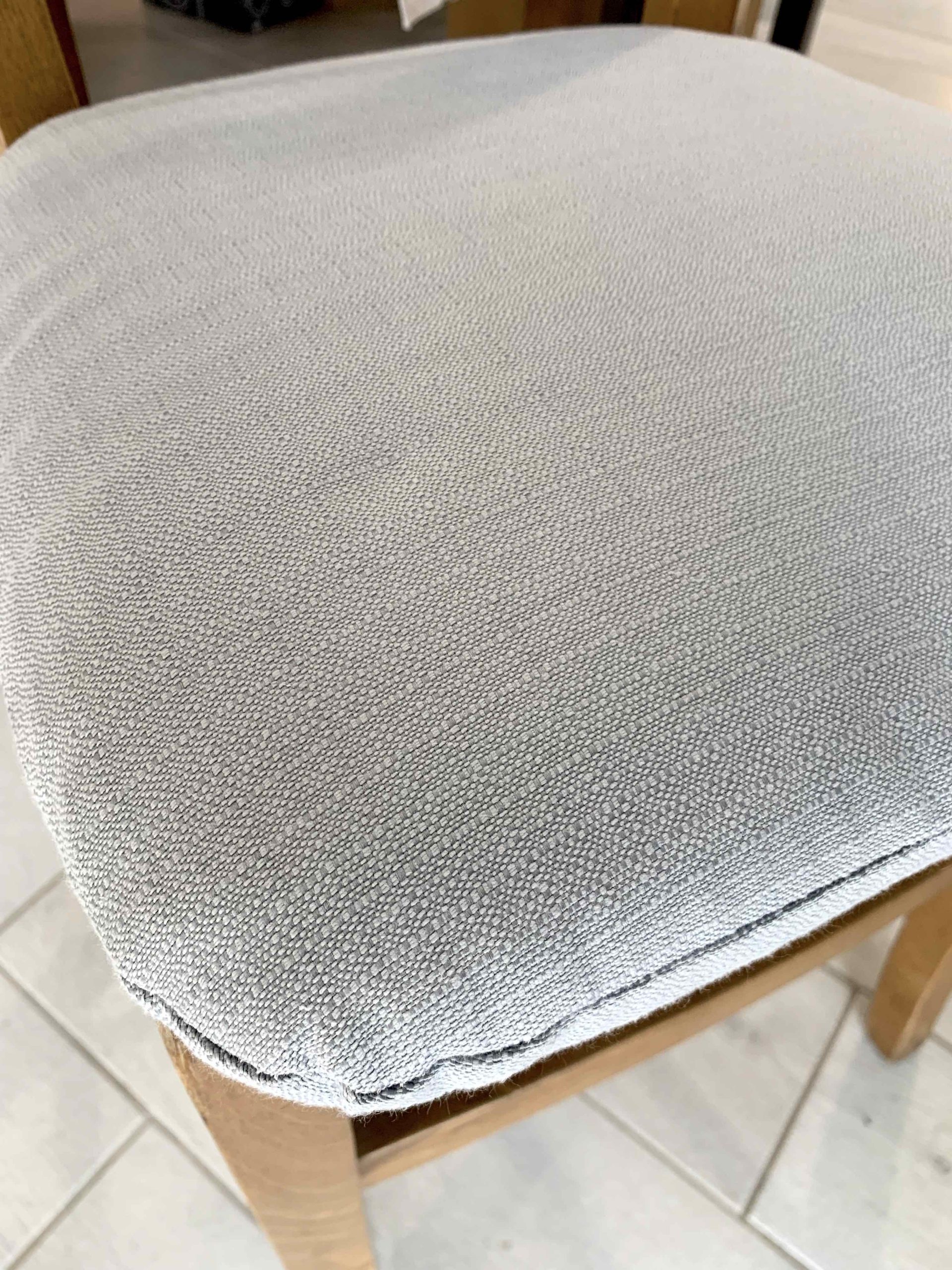 CUSCINO FORMA SEDIA SFODERABILE GRIGIO