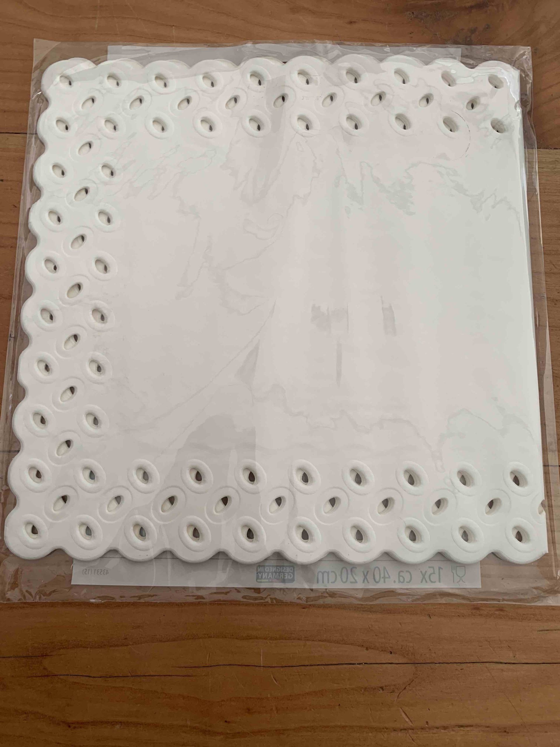 ZENKER TOVAGLIETTE SOTTOTORTA 40X20CM