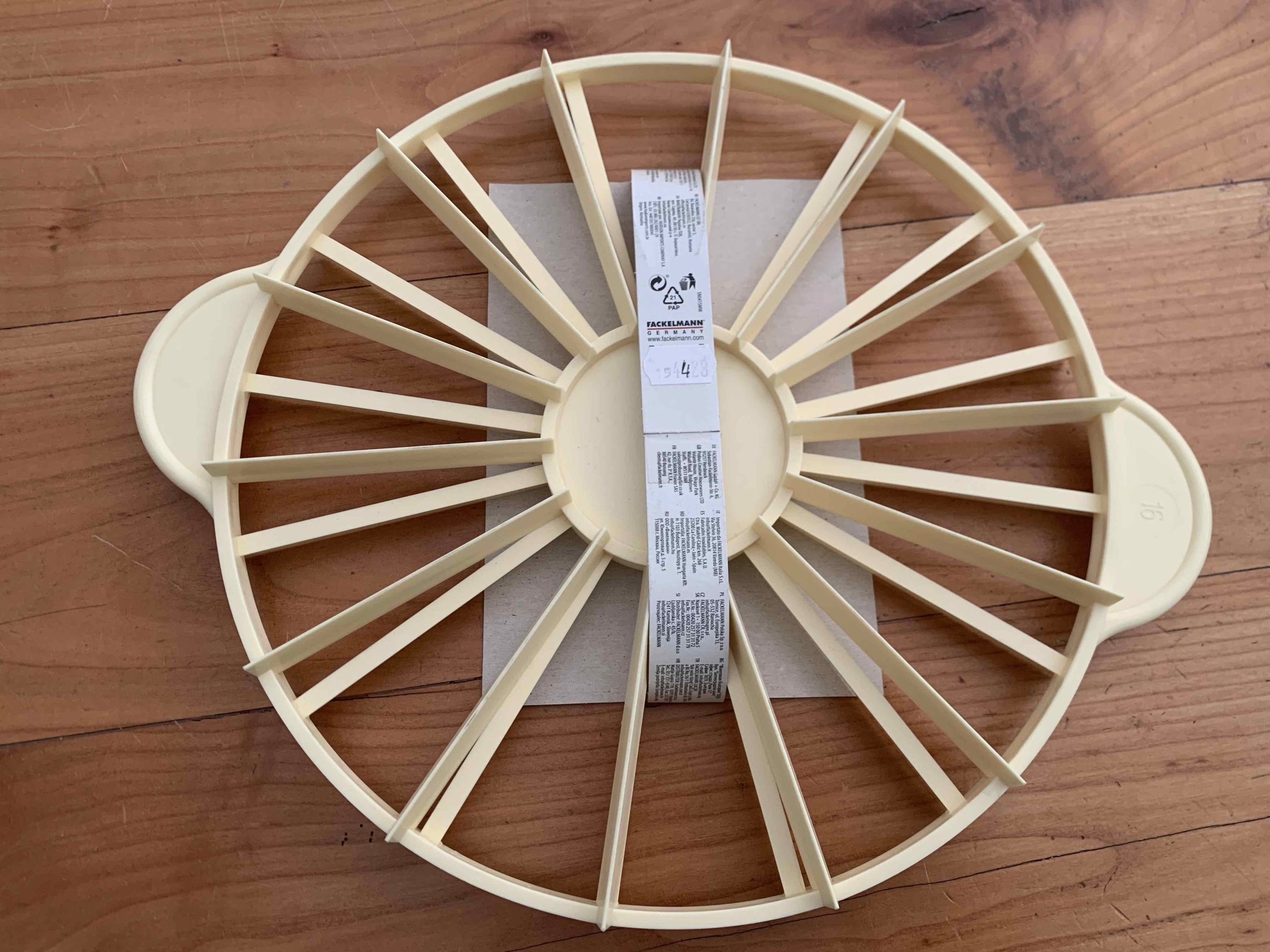 FACKELMANN TAGLIATORTE 2 LATI 14/16 PEZZI