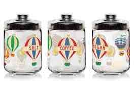 CERVE SET 3 BARATTOLI MONGOLFIERE