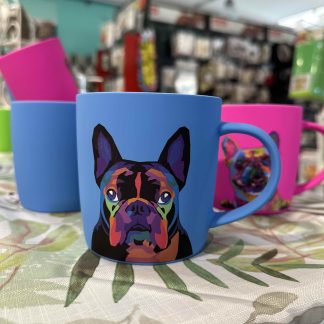 MERCURY MUG IN PORCELLANA FLOCCATA FLUO