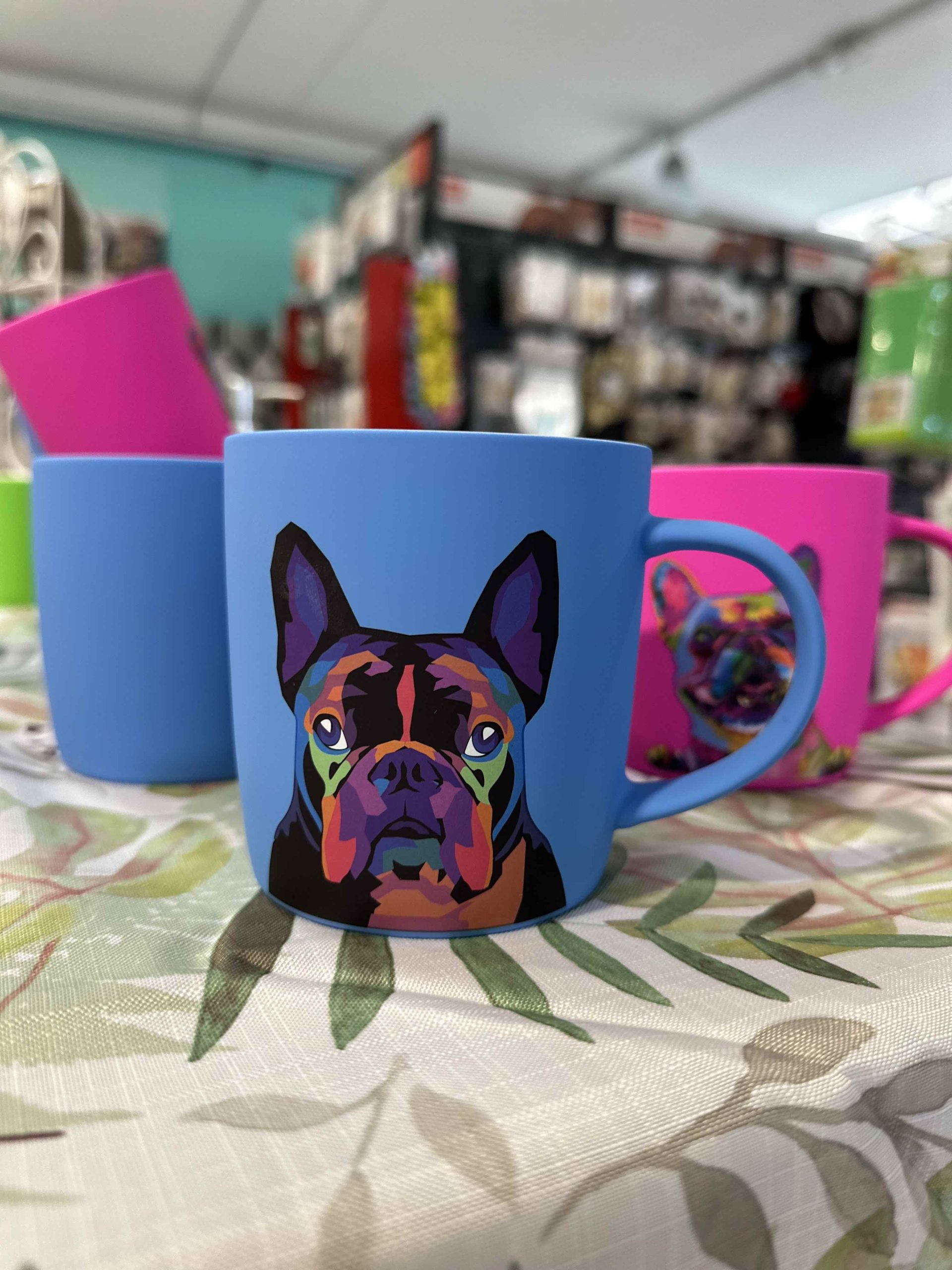 MERCURY MUG IN PORCELLANA FLOCCATA FLUO