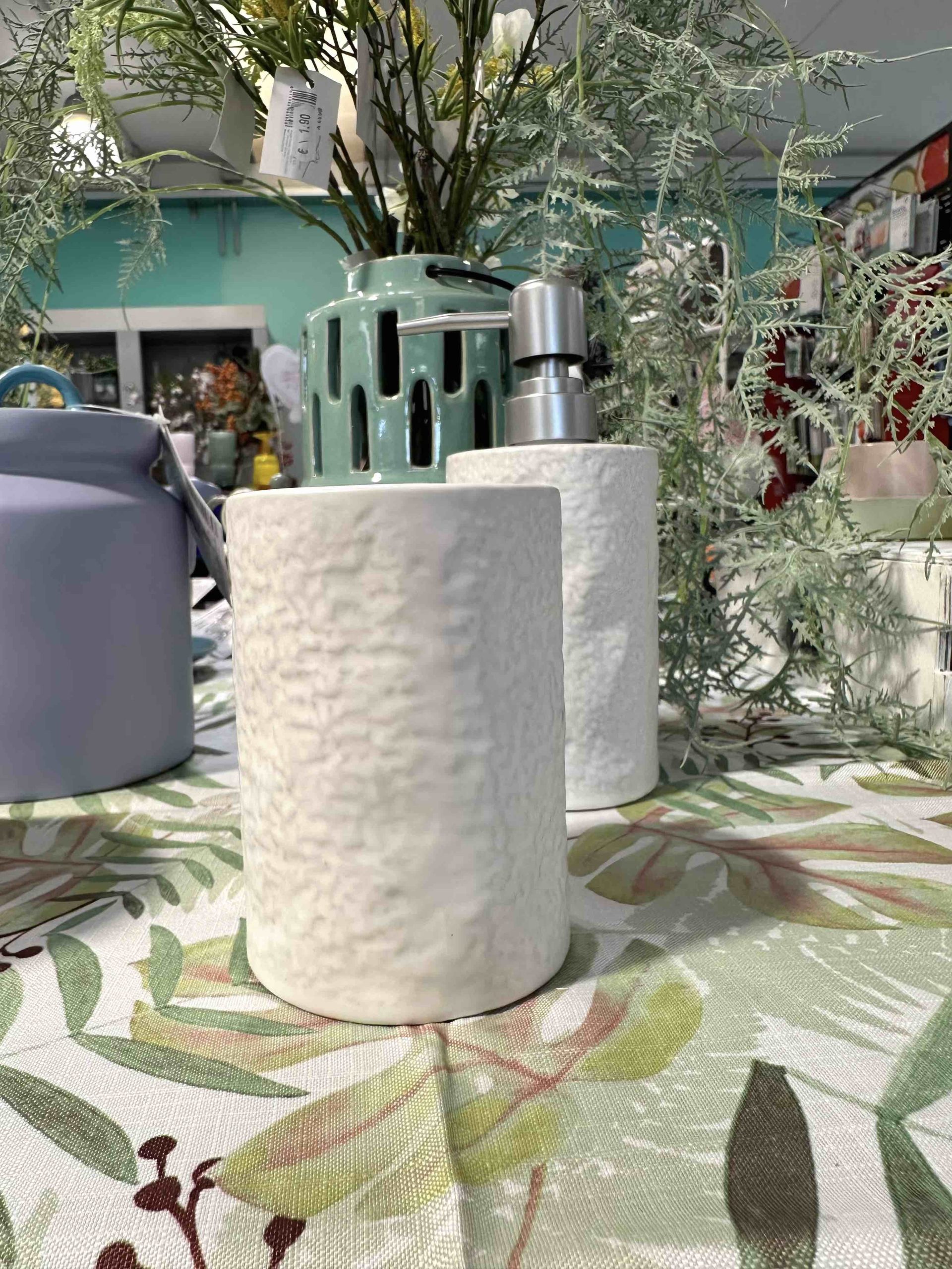 MERCURY PORTASPAZZOLINI BIANCO RILIEVI